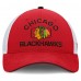 Бейсболка Chicago Blackhawks Fanatics Authentic Pro Rink Trucker - Red/White