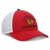 Бейсболка Chicago Blackhawks Fanatics Authentic Pro Rink Trucker - Red/White