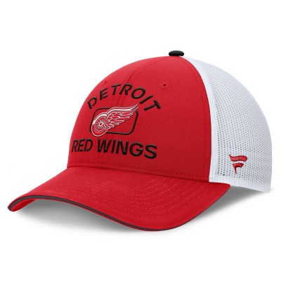 Бейсболка Detroit Red Wings Fanatics Authentic Pro Rink - Red/White