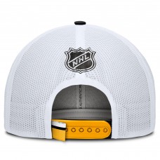 Бейсболка Pittsburgh Penguins Fanatics Authentic Pro Rink - Gold/White