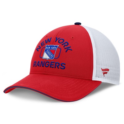 Бейсболка New York Rangers Fanatics Red/White Authentic Pro Rink