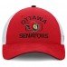 Бейсболка Ottawa Senators Fanatics Authentic Pro Rink - Red/White