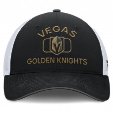 Бейсболка Vegas Golden Knights Fanatics Black/White Authentic Pro Rink