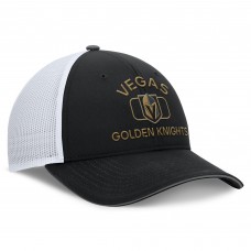 Бейсболка Vegas Golden Knights Fanatics Black/White Authentic Pro Rink