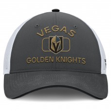 Бейсболка Vegas Golden Knights Fanatics Authentic Pro Rink - Gray/White