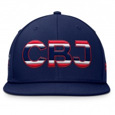 Бейсболка Columbus Blue Jackets Fanatics Authentic Pro Rink - Navy