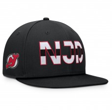 Бейсболка New Jersey Devils Fanatics Black Authentic Pro Rink