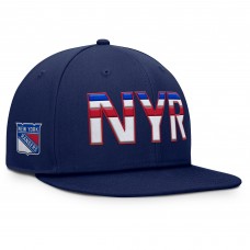 New York Rangers Fanatics Navy Authentic Pro Rink Snapback Hat New York Rangers Fanatics Navy Authentic Pro Rink Snapback Hat