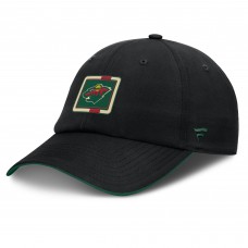 Бейсболка Minnesota Wild Fanatics Black/Green Authentic Pro Ripstop
