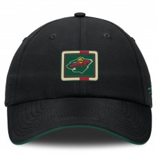 Бейсболка Minnesota Wild Fanatics Black/Green Authentic Pro Ripstop