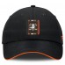 Бейсболка Anaheim Ducks Fanatics Black/Orange Authentic Pro Ripstop