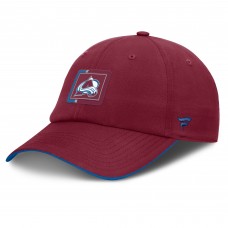 Бейсболка Colorado Avalanche Fanatics Burgundy/Blue Authentic Pro Ripstop