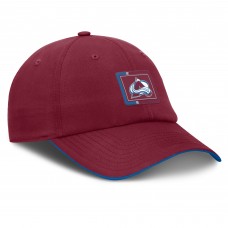 Бейсболка Colorado Avalanche Fanatics Burgundy/Blue Authentic Pro Ripstop