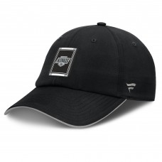 Бейсболка Los Angeles Kings Fanatics Black/Silver Authentic Pro Ripstop