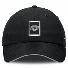 Бейсболка Los Angeles Kings Fanatics Black/Silver Authentic Pro Ripstop