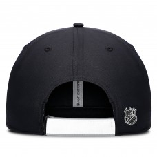 Бейсболка Los Angeles Kings Fanatics Black/Silver Authentic Pro Ripstop