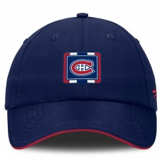 Бейсболка Montreal Canadiens Fanatics Navy/Red Authentic Pro Ripstop
