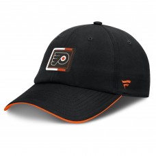 Бейсболка Philadelphia Flyers Fanatics Black/Orange Authentic Pro Ripstop