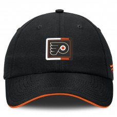 Бейсболка Philadelphia Flyers Fanatics Black/Orange Authentic Pro Ripstop