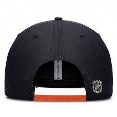 Бейсболка Philadelphia Flyers Fanatics Black/Orange Authentic Pro Ripstop