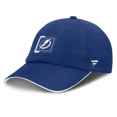 Бейсболка Tampa Bay Lightning Fanatics Blue/White Authentic Pro Ripstop