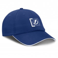 Бейсболка Tampa Bay Lightning Fanatics Blue/White Authentic Pro Ripstop
