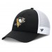 Бейсболка Pittsburgh Penguins Fanatics Black/White Authentic Pro Simple Rink Trucker Бейсболка Pittsburgh Penguins Fanatics Black/White Authentic Pro Simple Rink Trucker