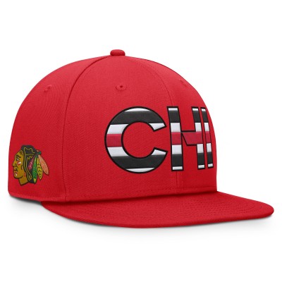Бейсболка Chicago Blackhawks Fanatics Authentic Pro Team Rink - Red
