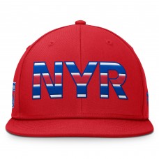New York Rangers Fanatics Red Authentic Pro Team Rink Snapback Hat New York Rangers Fanatics Red Authentic Pro Team Rink Snapback Hat