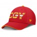 Бейсболка Calgary Flames Fanatics Red/Gold Authentic Pro Rink Team Code