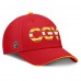 Бейсболка Calgary Flames Fanatics Red/Gold Authentic Pro Rink Team Code