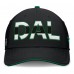 Бейсболка Dallas Stars Fanatics Authentic Pro Rink Team Code - Black/Green