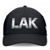 Бейсболка Los Angeles Kings Fanatics Black/Silver Authentic Pro Rink