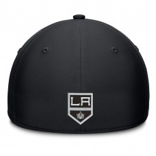 Бейсболка Los Angeles Kings Fanatics Black/Silver Authentic Pro Rink