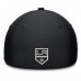 Бейсболка Los Angeles Kings Fanatics Black/Silver Authentic Pro Rink