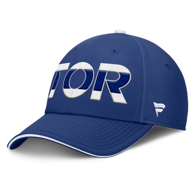 Бейсболка Toronto Maple Leafs Fanatics Authentic Pro Rink Team Code - Blue/White