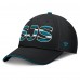 Бейсболка San Jose Sharks Fanatics Authentic Pro Rink Team Code - Black/Teal