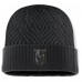 Шапка Vegas Golden Knights Fanatics Authentic Pro Road Cuffed Knit - Black