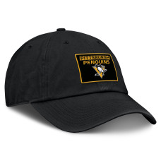 Женская бейсболка Pittsburgh Penguins Fanatics Black Authentic Pro Rink