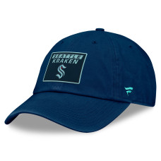 Женская Бейсболка Seattle Kraken Fanatics Deep Sea Blue Authentic Pro Rink