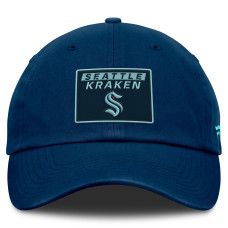 Женская Бейсболка Seattle Kraken Fanatics Deep Sea Blue Authentic Pro Rink