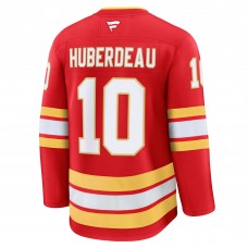 Джерси Calgary Flames Jonathan Huberdeau Fanatics Red Home Premium