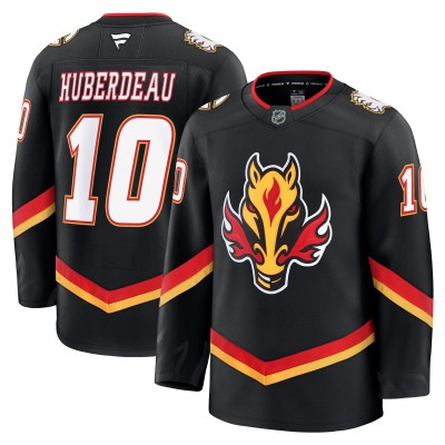 Джерси Jonathan Huberdeau Calgary Flames Fanatics Alternate Premium - Black
