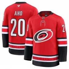 Джерси Sebastian Aho Carolina Hurricanes Fanatics Alternate Premium - Red Джерси Sebastian Aho Carolina Hurricanes Fanatics Alternate Premium - Red