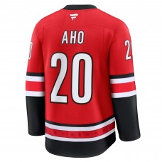 Джерси Sebastian Aho Carolina Hurricanes Fanatics Alternate Premium - Red Джерси Sebastian Aho Carolina Hurricanes Fanatics Alternate Premium - Red