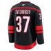 Джерси Carolina Hurricanes Andrei Svechnikov Fanatics Black Home Premium