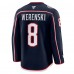 Джерси Columbus Blue Jackets Zach Werenski Fanatics Navy Home Premium