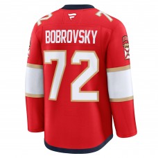 Игровая джерси Florida Panthers Sergei Bobrovsky Fanatics Red Premium