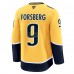 Джерси Nashville Predators Filip Forsberg Fanatics Gold Home Premium