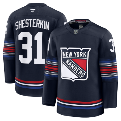 Джерси Igor Shesterkin New York Rangers Fanatics Alternate Premium - Navy